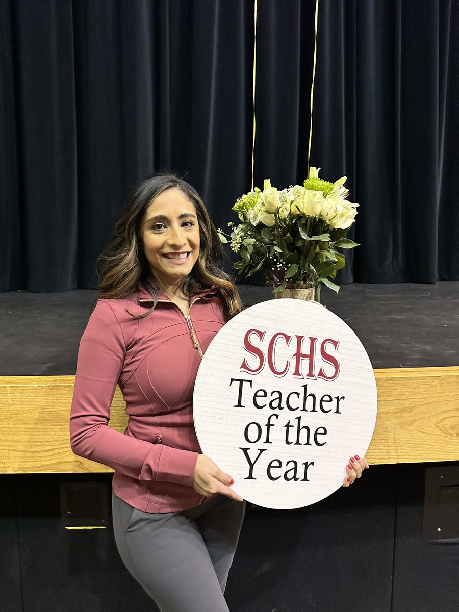 Congratulations to Mrs. Teresa Aranda! Summer Creek HS Teacher of the Year!