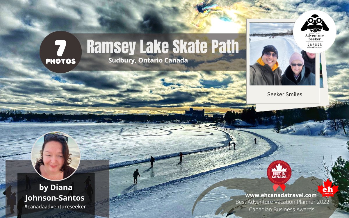 (11 Photos) Ramsey Lake Skate Path in Sudbury, Ontario Canada. Explored by Canada Adventure Seeker Diana Johnson-Santos 
***
ehcanadatravel.com/community/1964…
***
#exploreontario #  #canadaadventureseeker #experiencecanada #iceskating #ramseylake #sudburyontario #canoeclub