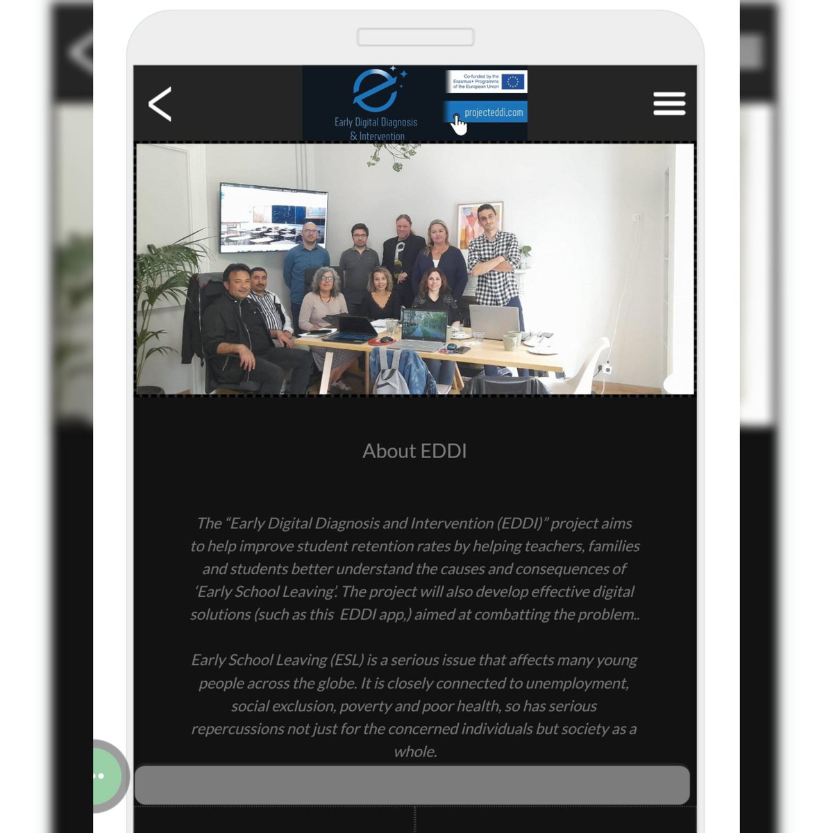 Today we have our Dutch .<a href="/EddiProject/">ProjectEddi</a> meeting at .<a href="/AREA071/">Area071</a>  - One of the outputs is our #EDDI application