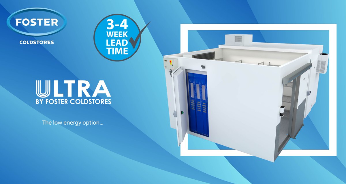 fostercoldstore's tweet photo. In every business there is an increased awareness of operating costs in this current climate. 

Using our Ultra products can quickly generate real world energy savings of up to 30% to the average customer. 

To find out more: https://t.co/qLyj6Tht9I

#coldrooms #energy #Ultra https://t.co/H5F15dO8T4