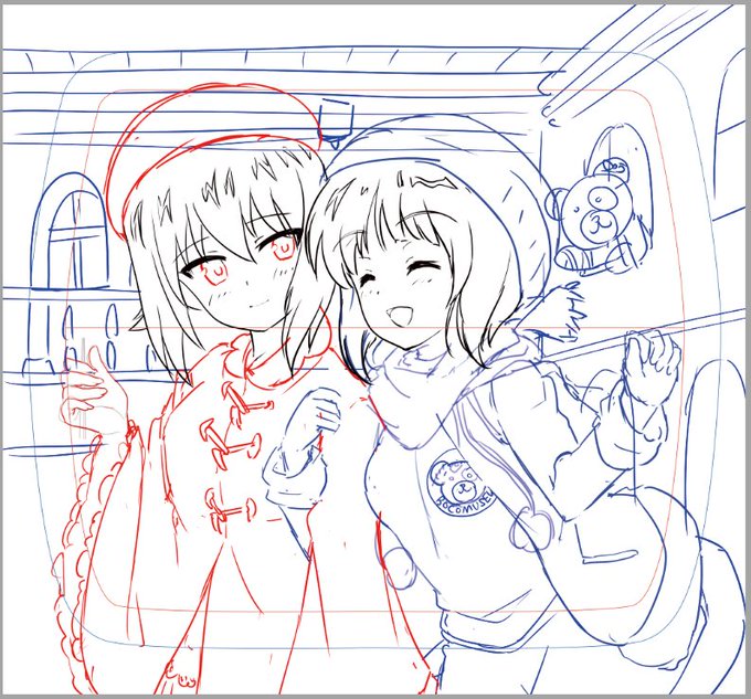 ひまわりさんのリアみほまほラフ
( ˶  ᷇ 𖥦  ᷆ ˵ )ほっこり https://t.co/hLKe4t3Yj9 