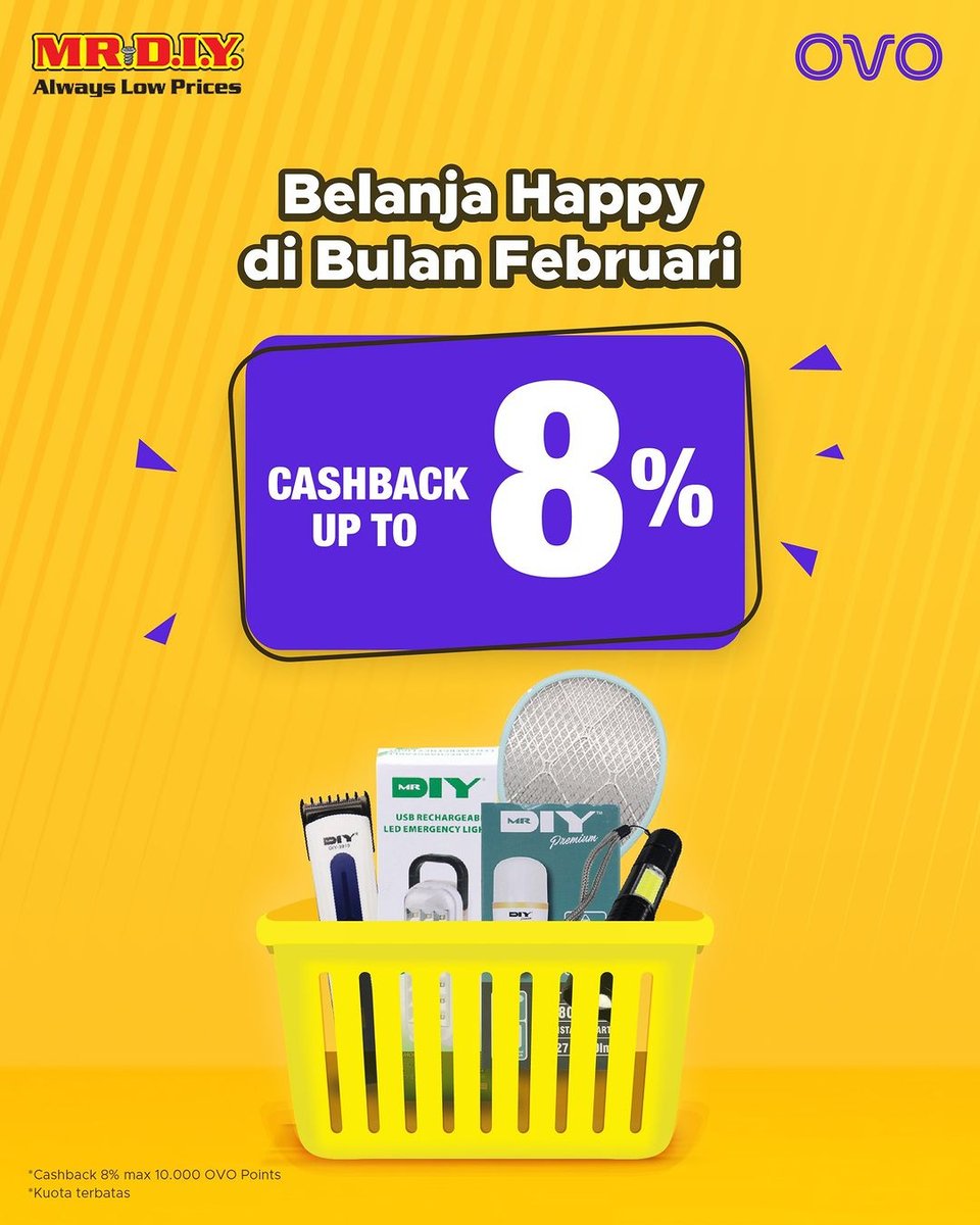 SouthCityID's tweet photo. Belanja kebutuhan rumah jadi lebih happy hanya di https://t.co/zBDlKZ4chy, karena ada CASHBACK sebesar 10.000 OVO Points yang menanti, lho! https://t.co/rzkoEahfFx