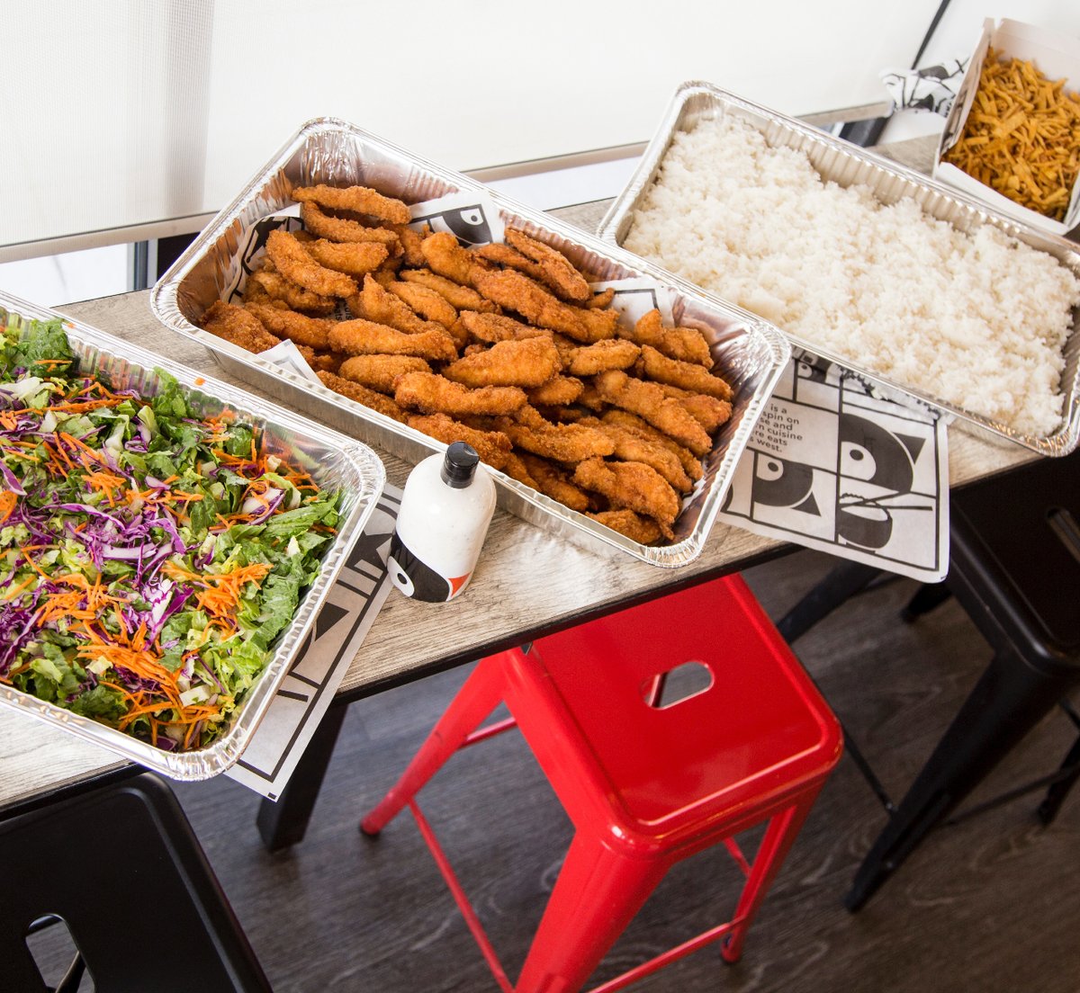 Spice up your company meeting with some PONKO Chicken. Satisfy all your employees with our vegan and gluten-free options. 

Check out our menu and place your order TODAY!
👉 ponkochicken.com/cater