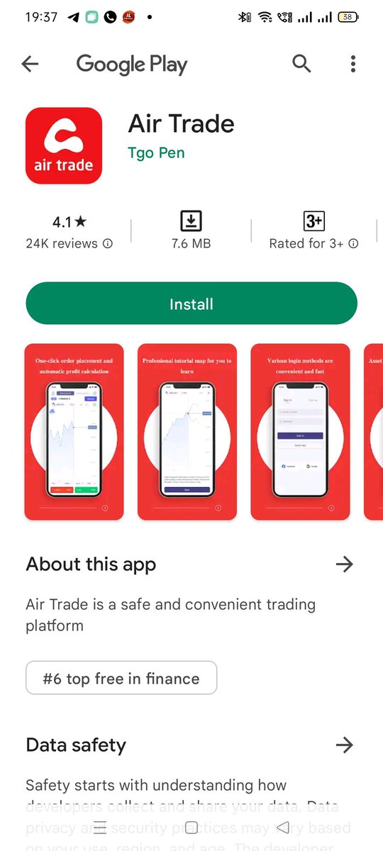New scam use name Airtel <a href="/airtelindia/">airtel India</a> <a href="/Airtel_Presence/">Airtel Cares</a> please take action on fraud app.  <a href="/PMOIndia/">PMO India</a> <a href="/Cyberdost/">CyberDost I4C</a> <a href="/cyber_veer/">CyberVeer Foundation™</a>