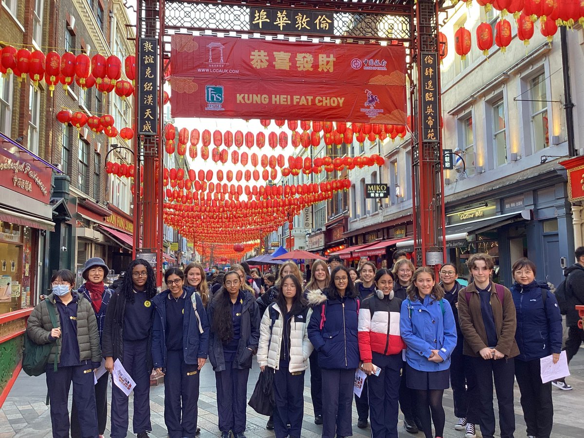 OHSChinese's tweet photo. The Madanrin Department took our Year 9 students to British Museum and Chinatown on 31st January. It has given the girls the opportunity to explore the history of China, and experience the culture and custom of the Chinese New Year! https://t.co/2Y9fSSuNoM