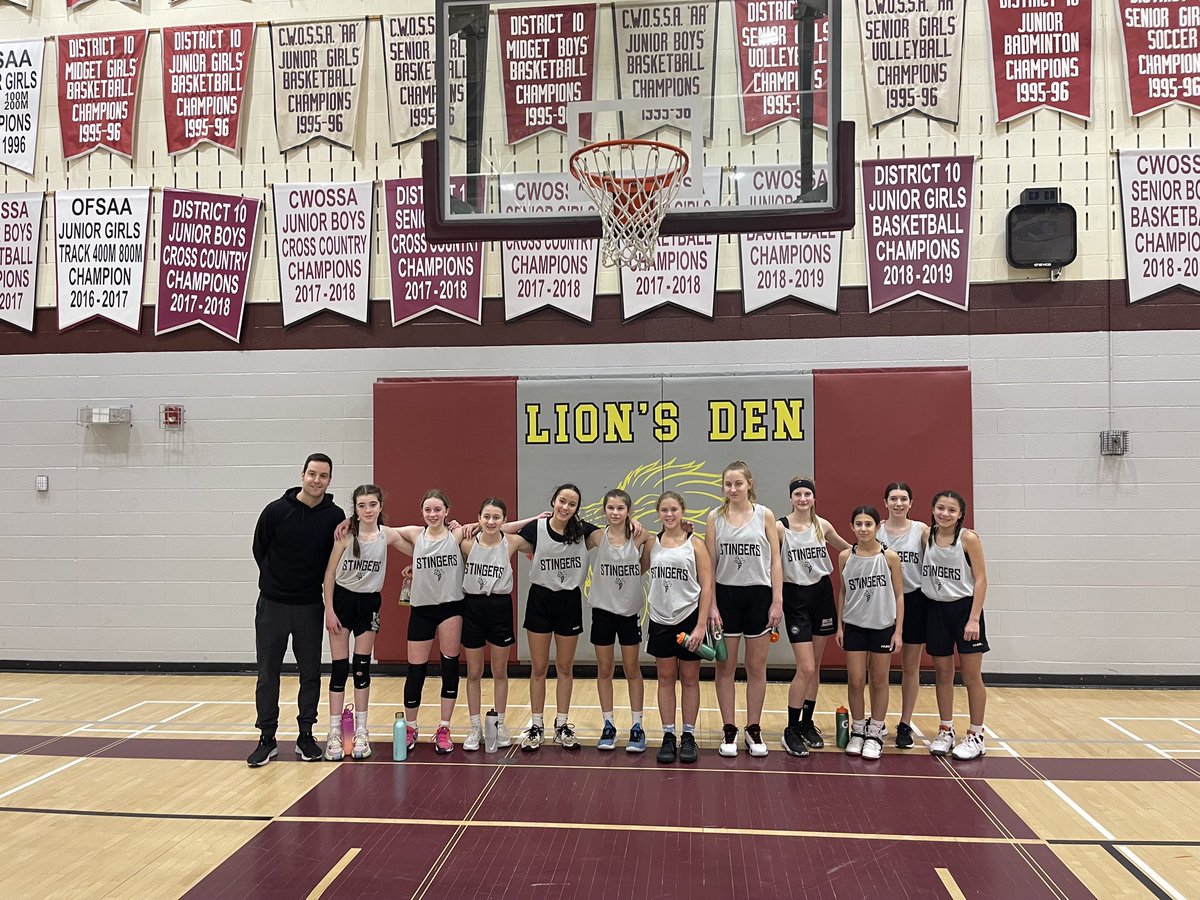 Way to go Stinger’s!  It was a back and forth championship game….tough loss 22-25….. we are proud of your efforts!