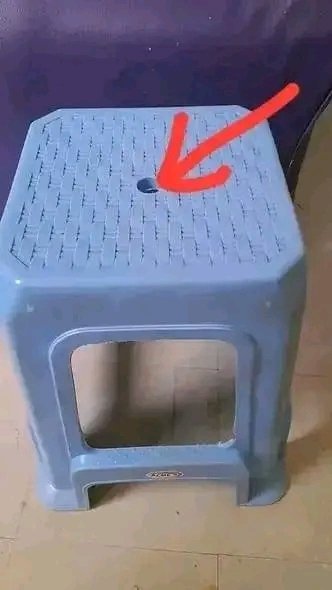 1Buganda's tweet image. But let me as life a fool..What is the use of this hole?