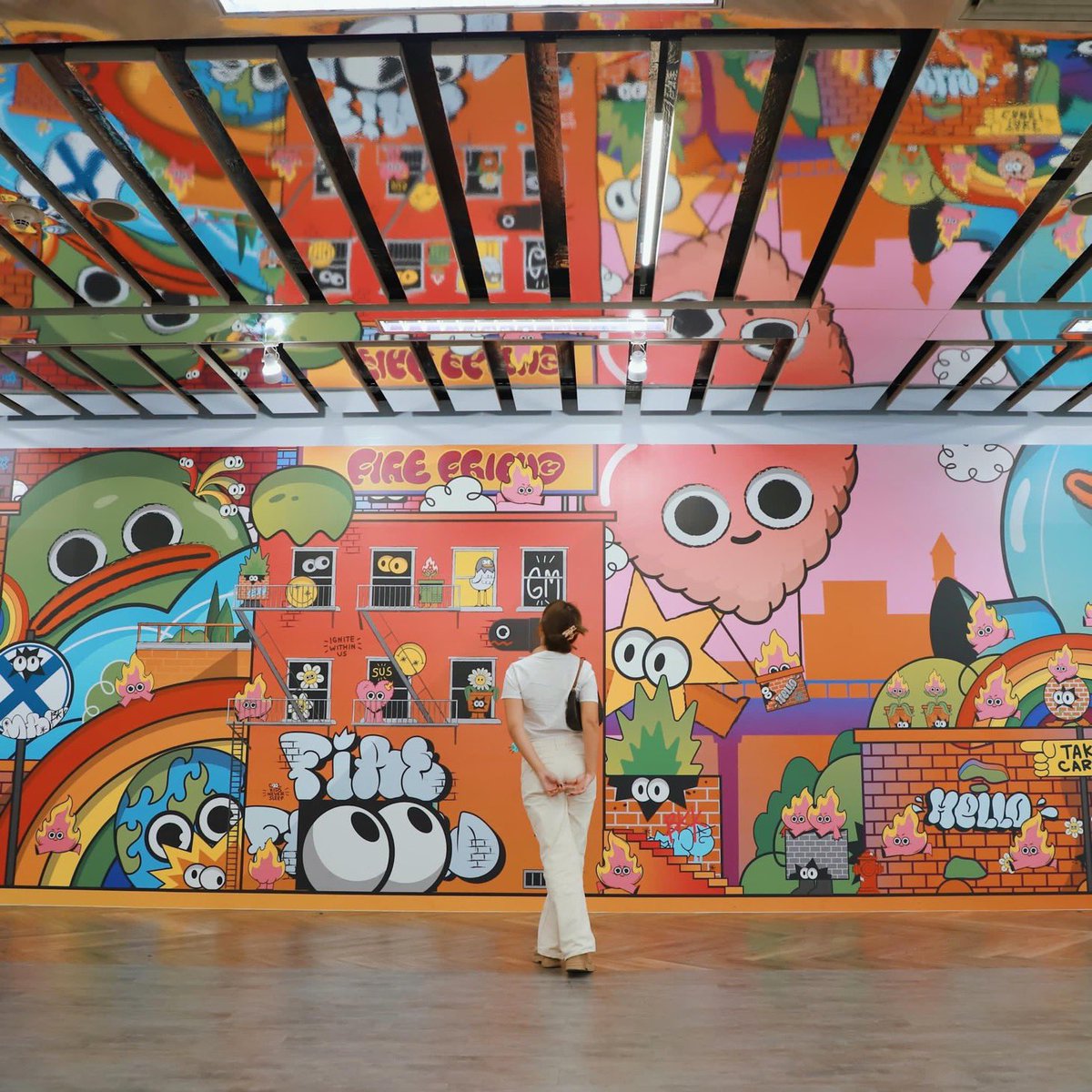 Welcome  to Fire friend town.

#ArtistOnTwitter #illustrator #NFTartists <a href="/nft_asia/">Follow us at @nftasiaofficial</a> #NFT #NFTs #NFTartist #NFTCollector #NFTart #Foundation #FoundationNFT #nft_asia #ThaiNFT