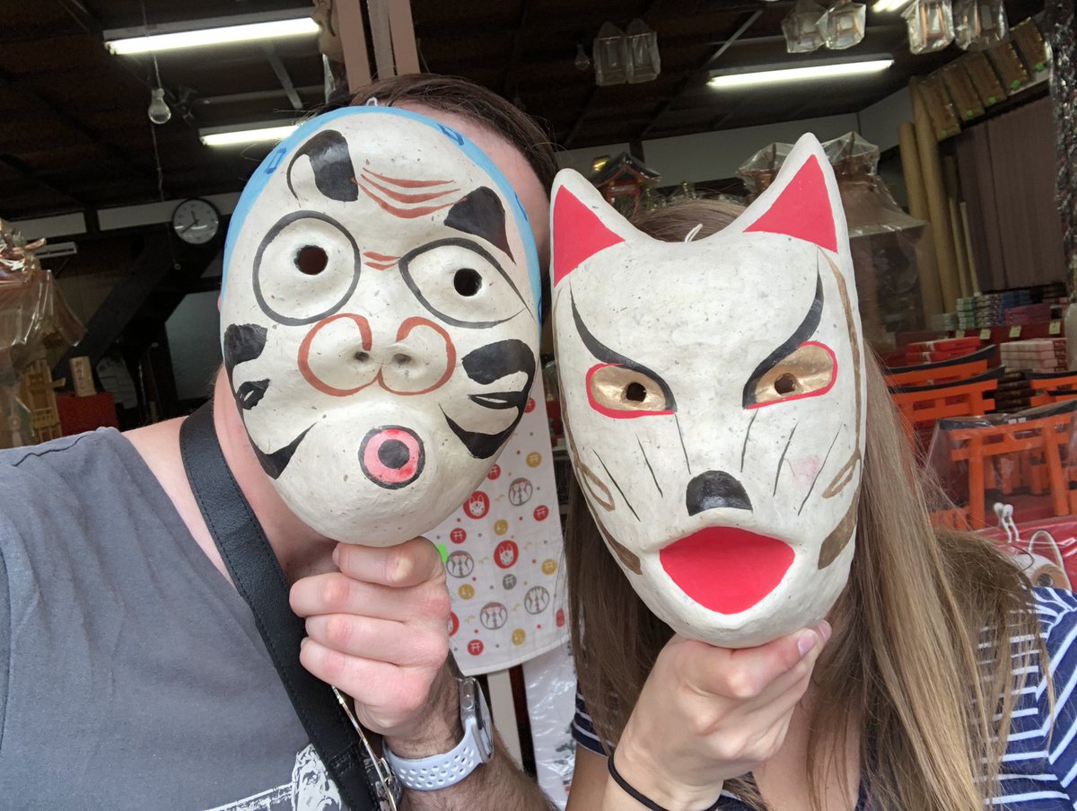 JetLagLovingIt's tweet photo. #japan #kyoto #japanvacation #japanesemasks
#travel #travelphotography #vacation #holiday #jetlagged #jetlaggedandlovingit #raysofadventure #xstreamed #travelblogger #travelgram #traveladdict #instatravel #photography https://t.co/pZQVBG1jzu