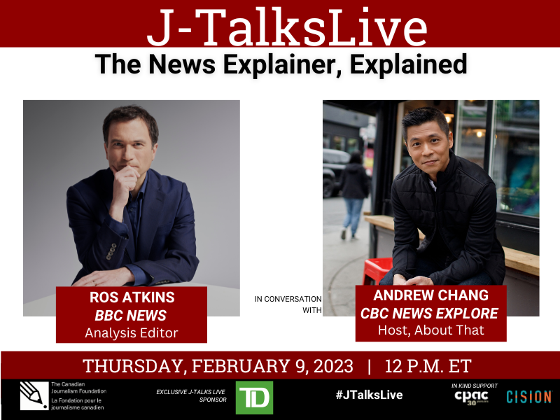 natalieturvey's tweet photo. Join us Thursday Feb. 9: our @cjffjc #JTalks Live event will explore the art of the viral #news explainer https://t.co/WzzUzpPOVz https://t.co/5fBibtlg0y