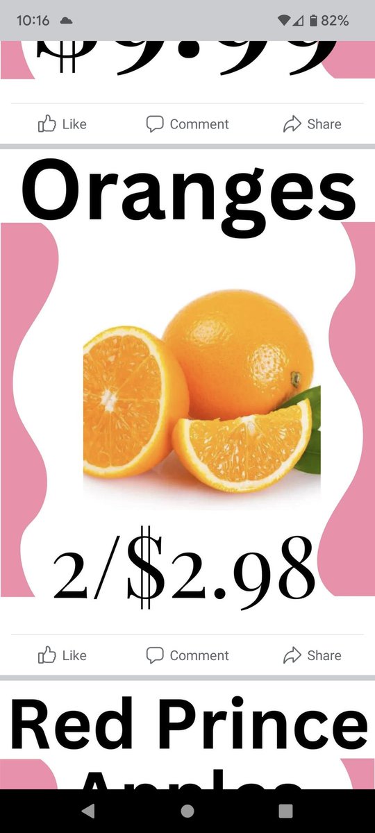 AllieMercerlol's tweet photo. Ever look at the iga flyer and think wow that's a terrible deal https://t.co/nluTr87Unm