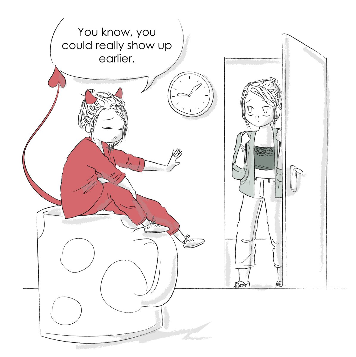 GrowingAcademia's tweet photo. Long time no read! 📔

We wrote a new post about our academic insecurities. Read about what the devil on our shoulder thinks we're doing wrong in our PhDs. 👿

https://t.co/itjmvwzbZ7

Written by @SchwarzbachNina, illustrated by @KiltzLisa, reviewed by @StadelMarie ❣️ https://t.co/hZhQnwxSf5