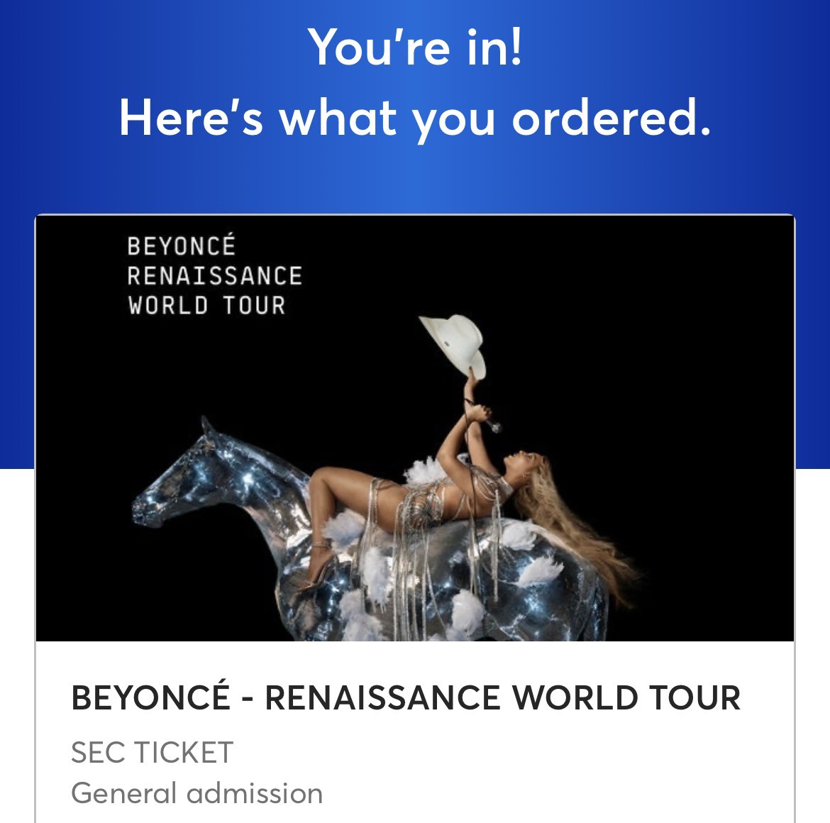FlossyM's tweet photo. No one touch me, I am very unstable right now…😭🤯😅 #BeyonceRenaissanceTour https://t.co/OCKhrllBuM