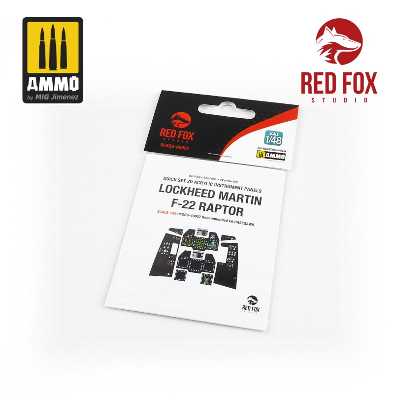 AMMOMIG's tweet photo. In their latest review, Michael A. Turco of IPMS USA takes a first look at #RedFoxStudio 3D Acrylic Instrument Panels.
Discover why he describes the Red Fox details as "unachievable using previous assembly and painting methods"here: https://t.co/obQqd9tkPl
#AMMOREDFOX https://t.co/gvLWybHRix