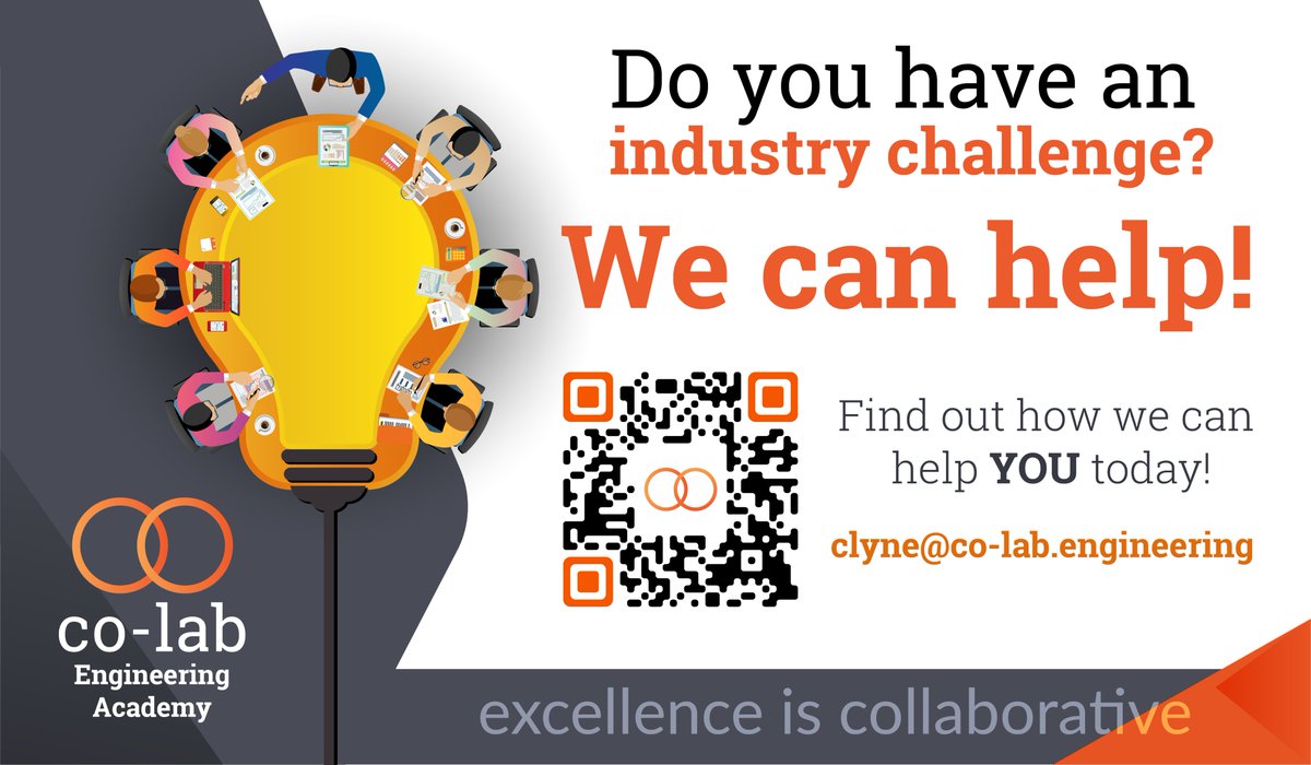 Co_Lab_Eng's tweet image. The Engineering Academy employs a rapid innovation model to develop a Minimum Viable Product in just six weeks.

Email  Clyne@co-lab.engineering to find out more.