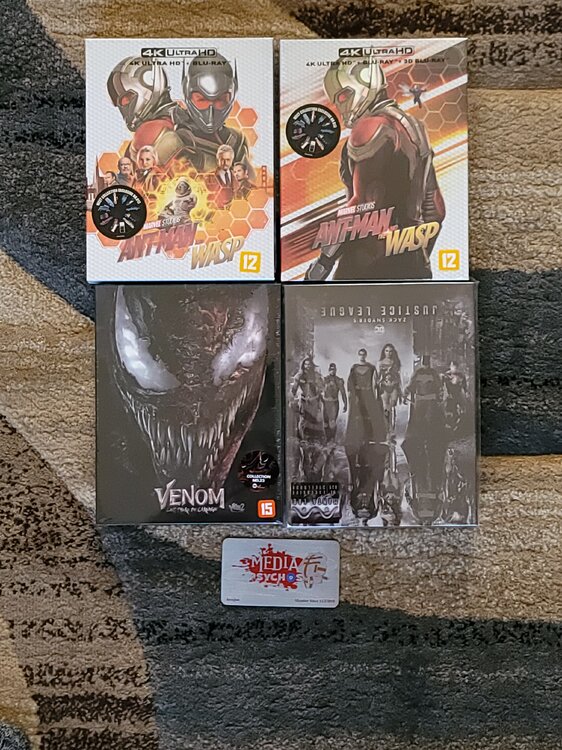 media_psychos's tweet photo. Thanks to Media Psychos member "bossjohn" for sharing their beautiful #Fullslip #steelbook collection  with us! 

These gorgeous premium editions can be purchased through our Group Buy's, join today! 

https://t.co/4xXYt2O0NY https://t.co/UPe1NbNxSM