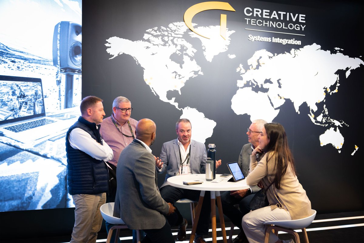 CreativeTechnol's tweet photo. It is great to see so many new and familiar faces at @ISE_Show. Stop by and say hello at Booth 5G225.
#SystemsIntegration #AVSolution #AVInstall #AudioVisual #Engineering #SystemIntegrators #ISEEurope #ISE2023 #CTSystemsIntegration https://t.co/XRgXDBKCit