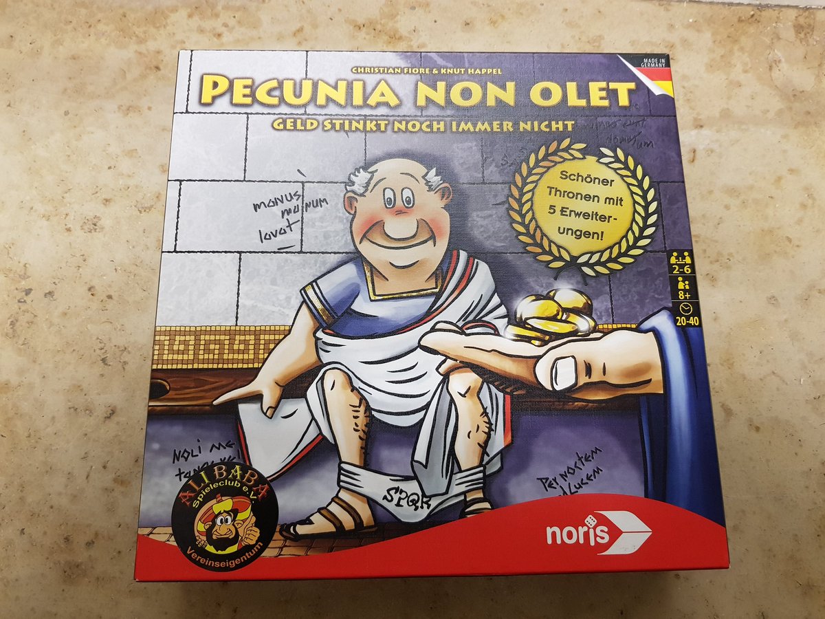 robbynbg's tweet photo. @kamil2_0 @FeuerlandSpiele "Arche Nova" trifft "Pecunia Non Olet"? 🤔😂 https://t.co/HiTUOR0iBN
