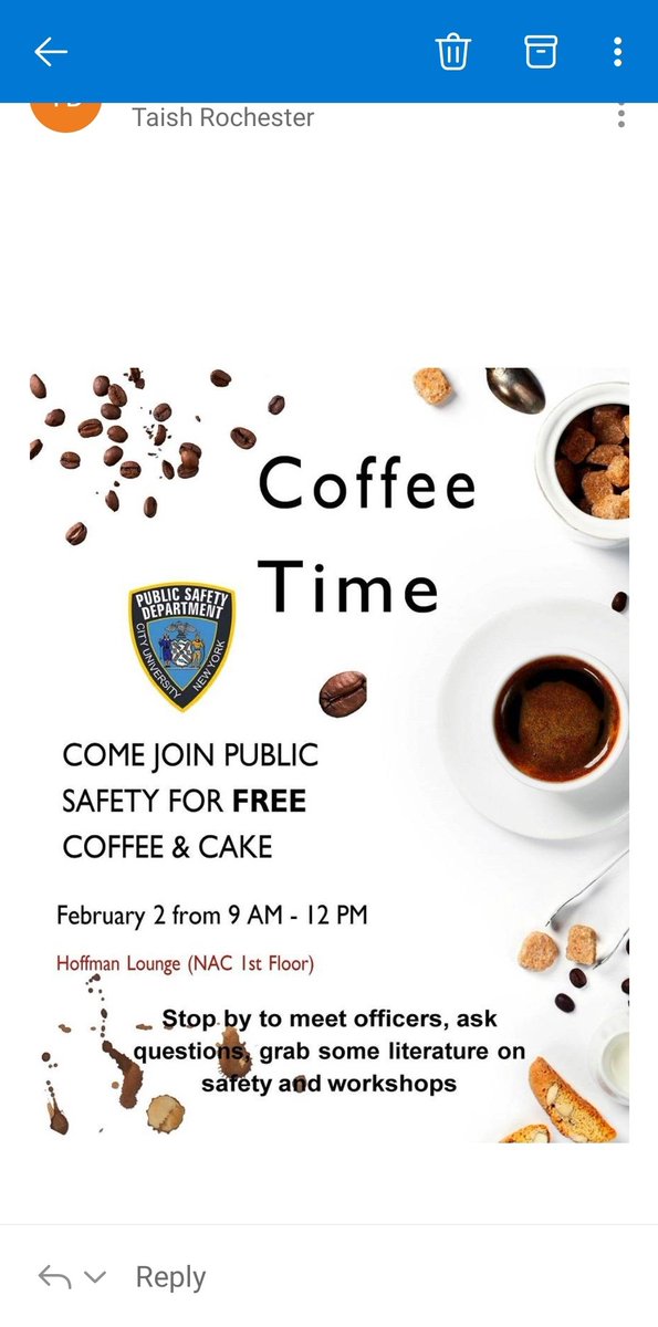CCNY Public Safety tweet media