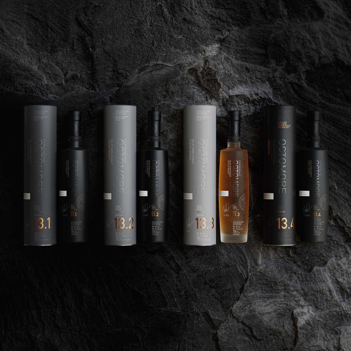 Bruichladdich's tweet photo. Here’s to defying whisky wisdom🥃
We believe in challenging whisky norms on our mission to unlock new realms of flavour and possibility. The Octomore 13.4 is testament to that passion we all share.
#Octomore13 https://t.co/9yqRYpC6Vm