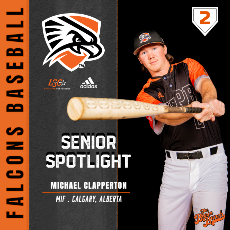 Know your Senior Falcon 🤙

⚾️ Has played in 78 games over his career with a .283 BA and more BB/HBP to K's 👀
⚾️ Favorite TV Show: Yellowstone
⚾️ First thing you do in the AM: Make Coffee
⚾️ Favorite Superhero: Ironman

#TheBasinBunch | #ThankfulThursday