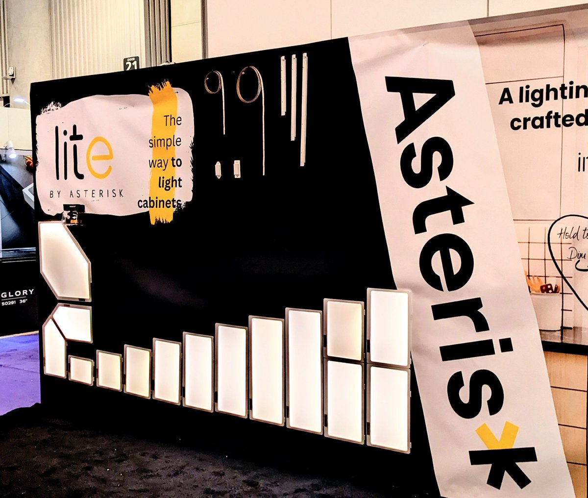 asterisk_lights's tweet photo. A light for every cabinet.

Exact fit under-cabinet lighting panels.

#Insetta

It's the last day of #KBIS2023.

Looking forward to seeing you.

#lite #asterisklighting https://t.co/jWN2VpGW8J