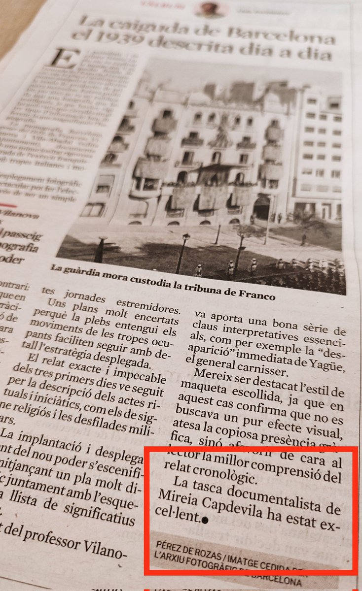 Mireia Capdevila (@mireia_capcan) on Twitter photo Quan et cita el gran cronista de la ciutat, Lluís Permanyer!
#bonacrítica
#Barcelona1939
<a href="/bcn_llibres/">Barcelona Llibres</a> Quan et cita el gran cronista de la ciutat, Lluís Permanyer!
#bonacrítica
#Barcelona1939
<a href="/bcn_llibres/">Barcelona Llibres</a>