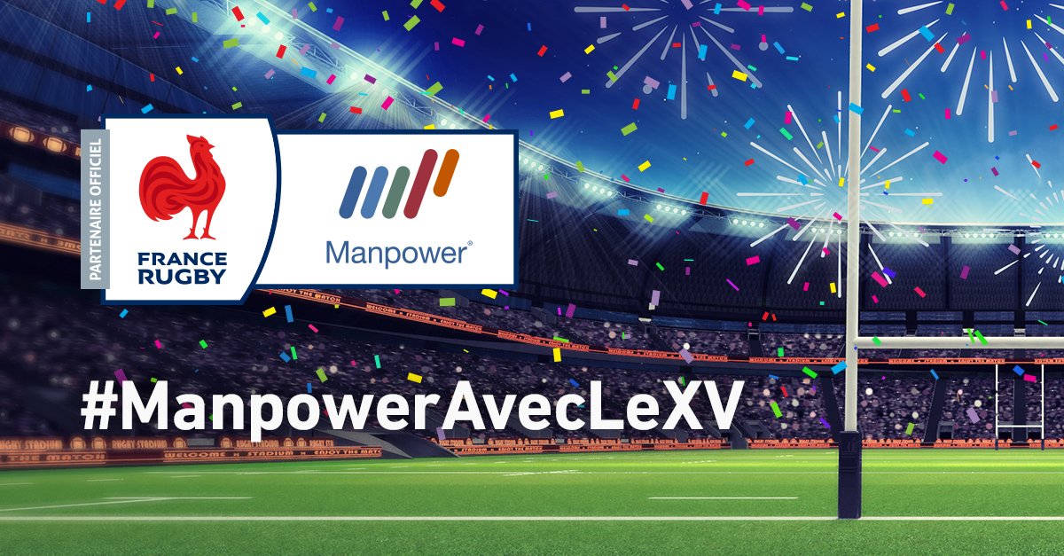 🏈 @ManpowerFrance : Partenaire Officiel de @FranceRugby ➡️ bit.ly/3wWoPCJ 🚀 Esprit d'équipe, dépassement de soi, passion, proximité : nous sommes ravis de porter et partager les belles valeurs des équipes de France masculines et féminines à XV et à 7 de la Fédération