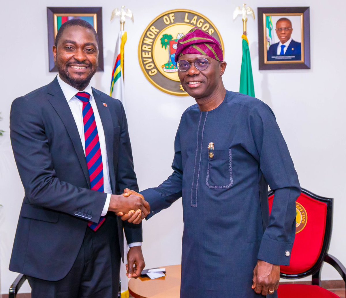 jidesanwoolu's tweet photo. Last night, I received the Association of Chartered Certified Accountants (ACCA) Global President, Chairman of Board ACCA, and CEO Rubicola Consulting. Mr. Joseph Owolabi, who came on a courtesy visit. https://t.co/M4xtbrkf8q