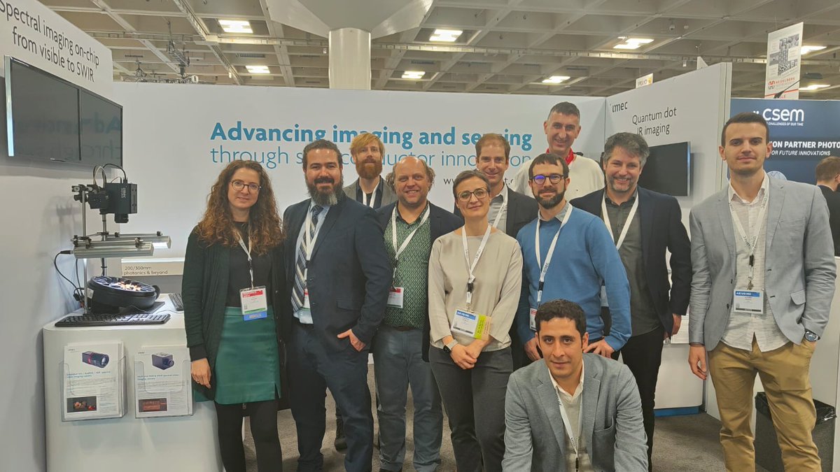imec_int's tweet photo. The #imec team at #SPIEPhotonicsWest, the world’s premier lasers, biomedical optics and #biophotonic technologies, quantum, and #optoelectronics event.

Come visit us at booth 4614! 👋

Want to know more? https://t.co/MsjAZ9APzN https://t.co/CrayODuXhq