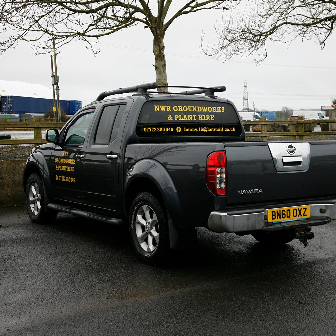 Signspeed's tweet image. Simple yet effective POP of yellow for NWR Groundworks &amp;amp; Plant Hire 🌞 brightening up a dreary Friday in February...
#vehiclegraphics #vangraphics #truckgraphics #shoplocal #supportlocal #signspeed #pembrokeshire #nwrgroundworks #signsdesignprint #serioussignsolutions