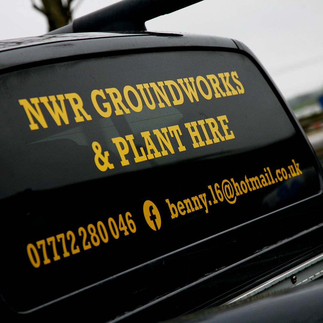 Signspeed's tweet image. Simple yet effective POP of yellow for NWR Groundworks &amp;amp; Plant Hire 🌞 brightening up a dreary Friday in February...
#vehiclegraphics #vangraphics #truckgraphics #shoplocal #supportlocal #signspeed #pembrokeshire #nwrgroundworks #signsdesignprint #serioussignsolutions