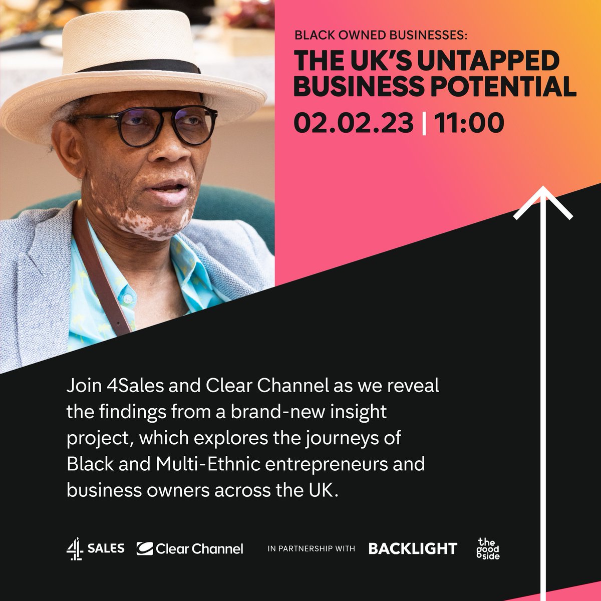 Our 𝗨𝗞'𝘀 𝗨𝗻𝘁𝗮𝗽𝗽𝗲𝗱 𝗕𝘂𝘀𝗶𝗻𝗲𝘀𝘀 𝗣𝗼𝘁𝗲𝗻𝘁𝗶𝗮𝗹 webinar in partnership with @4SalesUK,  The Good Side and <a href="/BacklightI/">BACKLIGHT INC</a> is 𝗟𝗜𝗩𝗘 at 11 am today! 🤩

Click here to register yourself 👇👇👇
okt.to/nsx4Hq