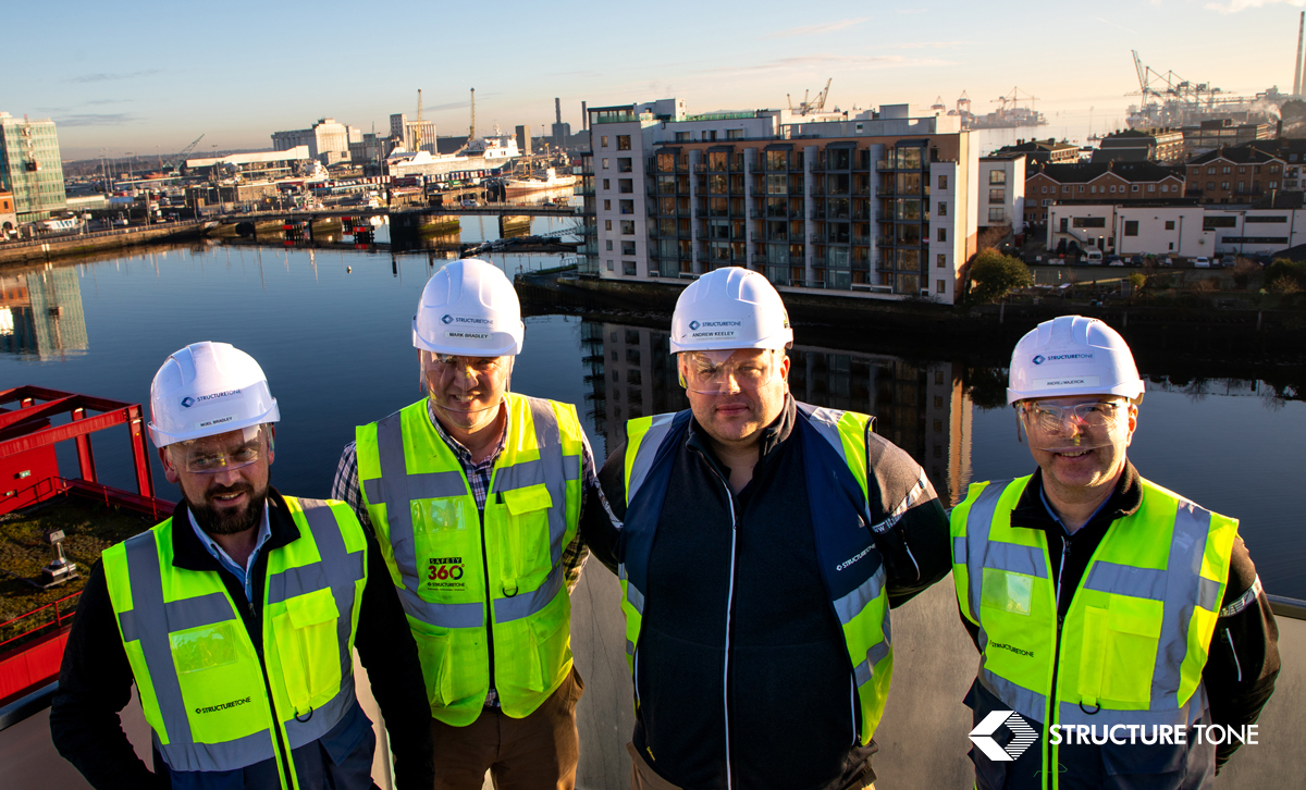 ST_Dublin's tweet photo. Congratulations to our Fiserv Project Team who are our Q4 2022 Safety Award winners! #SafetyFirst #Safety360 #ClientFirst | @Fiserv | @StructureTone https://t.co/pwaBM2NoiR