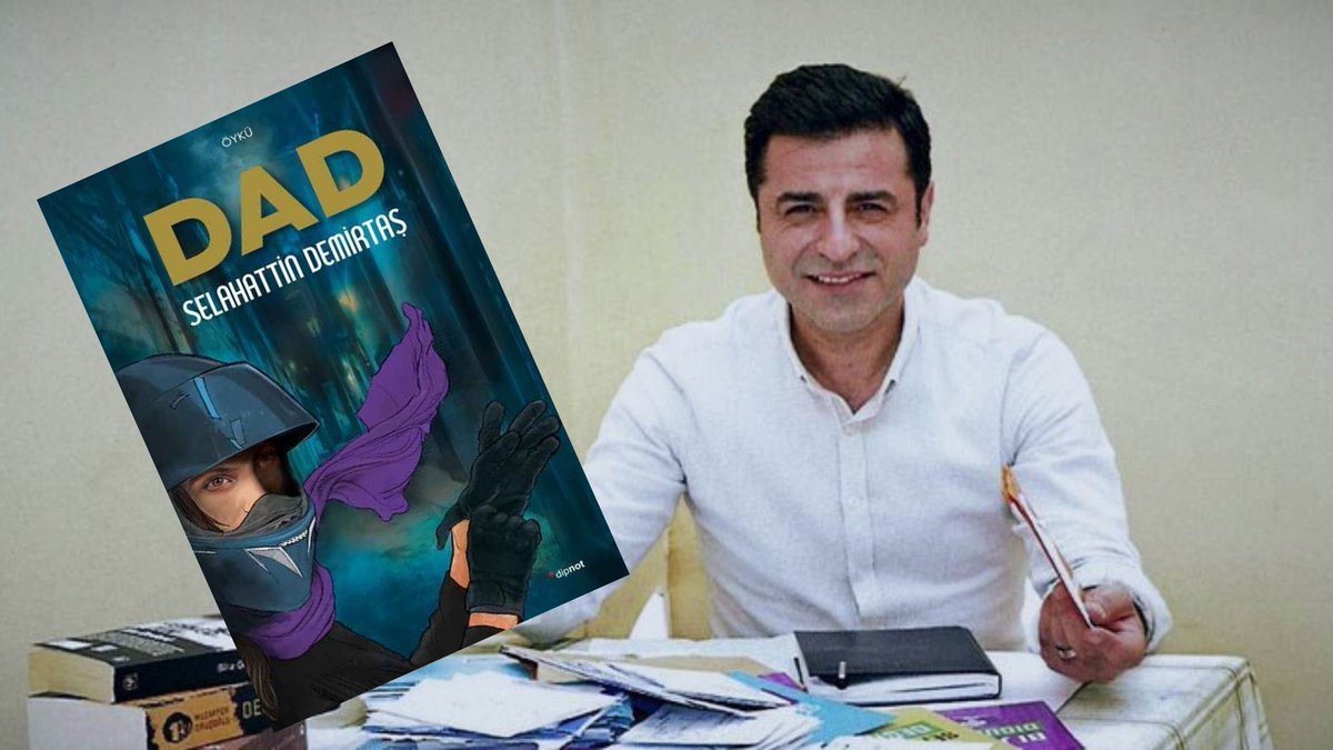 oyumdeme's tweet photo. Bu tweeti beğenip RT yapan 3 kişiye Selahattin Demirtaş'ın yeni öykü kitabı DAD'ı hediye edeceğiz. 
#demirtaş #dad #seher #devran #leylan #efsun https://t.co/h4pQpxSYY4