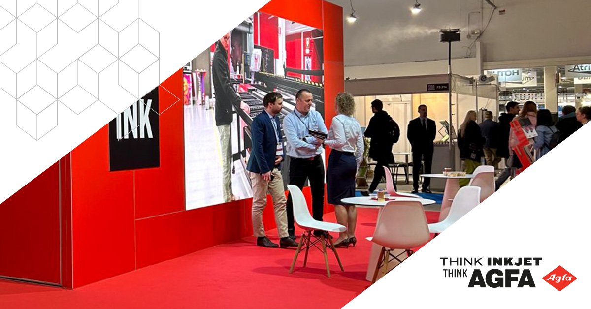 Agfa_Inkjet's tweet image. We are at #RemaDays in Poland. We look forward to discussing how our high-quality, high-productivity #largeformat #inkjet assortment can fulfill your printing needs, and to exploring together how we can help you achieve strategic growth and sustainable success.