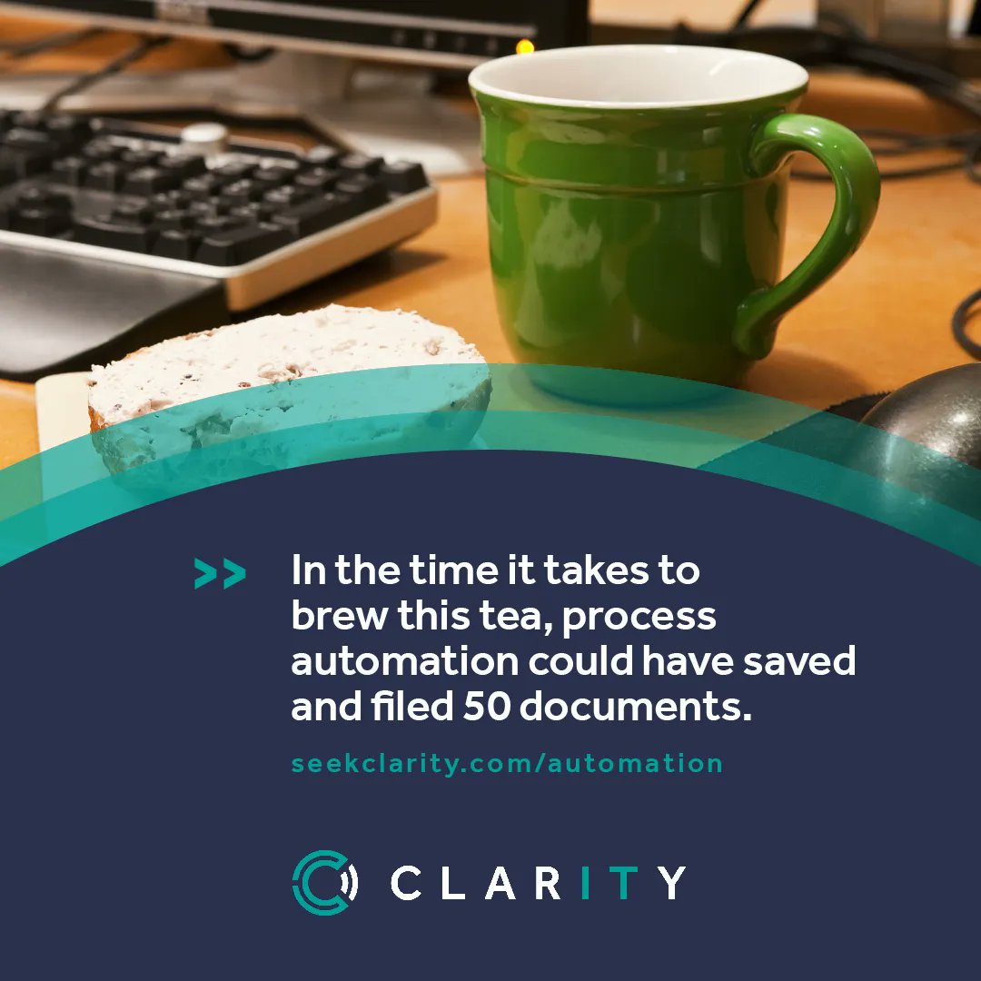ClarityCI's tweet photo. What processes can be automated?

Save time by automating:

💻 Payment checking
💻 New system functionality
💻 Data entry
💻 Derogatory searches
💻 Automated document filing
💻 Client onboarding

Learn more: https://t.co/MaQmaJ6Tiu

#MakingITSimple #Clarity #Guernsey #Jerse… https://t.co/V1dCtvR0a0