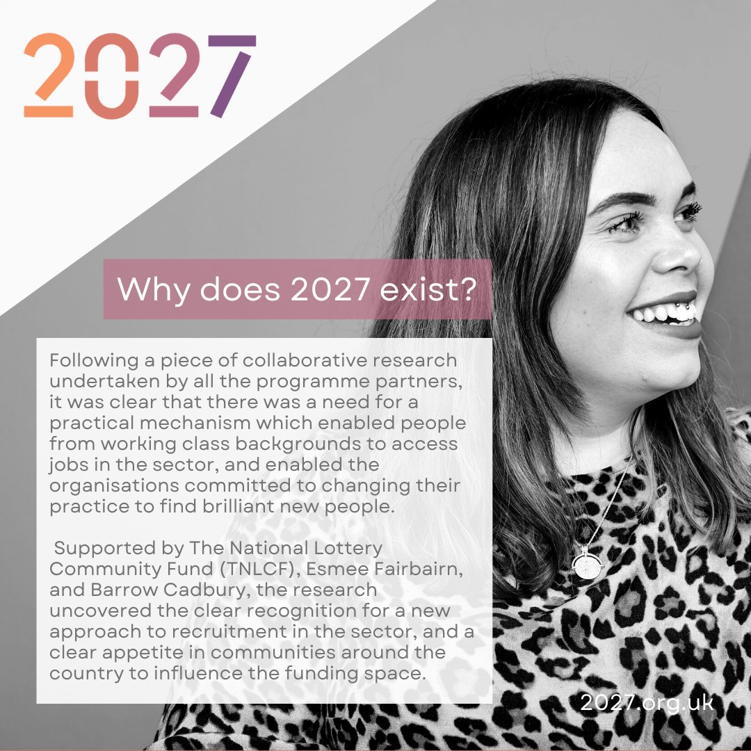 2027 exists to build fairer and more effective funding initiatives that reach the heart of communities across the UK, and create positive social change. Find out more below!