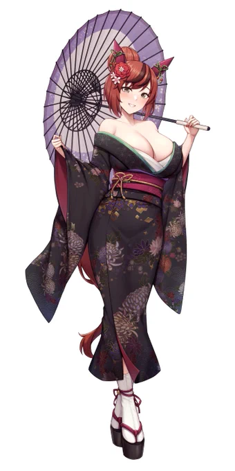 着物姿人妻ネイチャ#ウマ娘 #ナイスネイチャ 