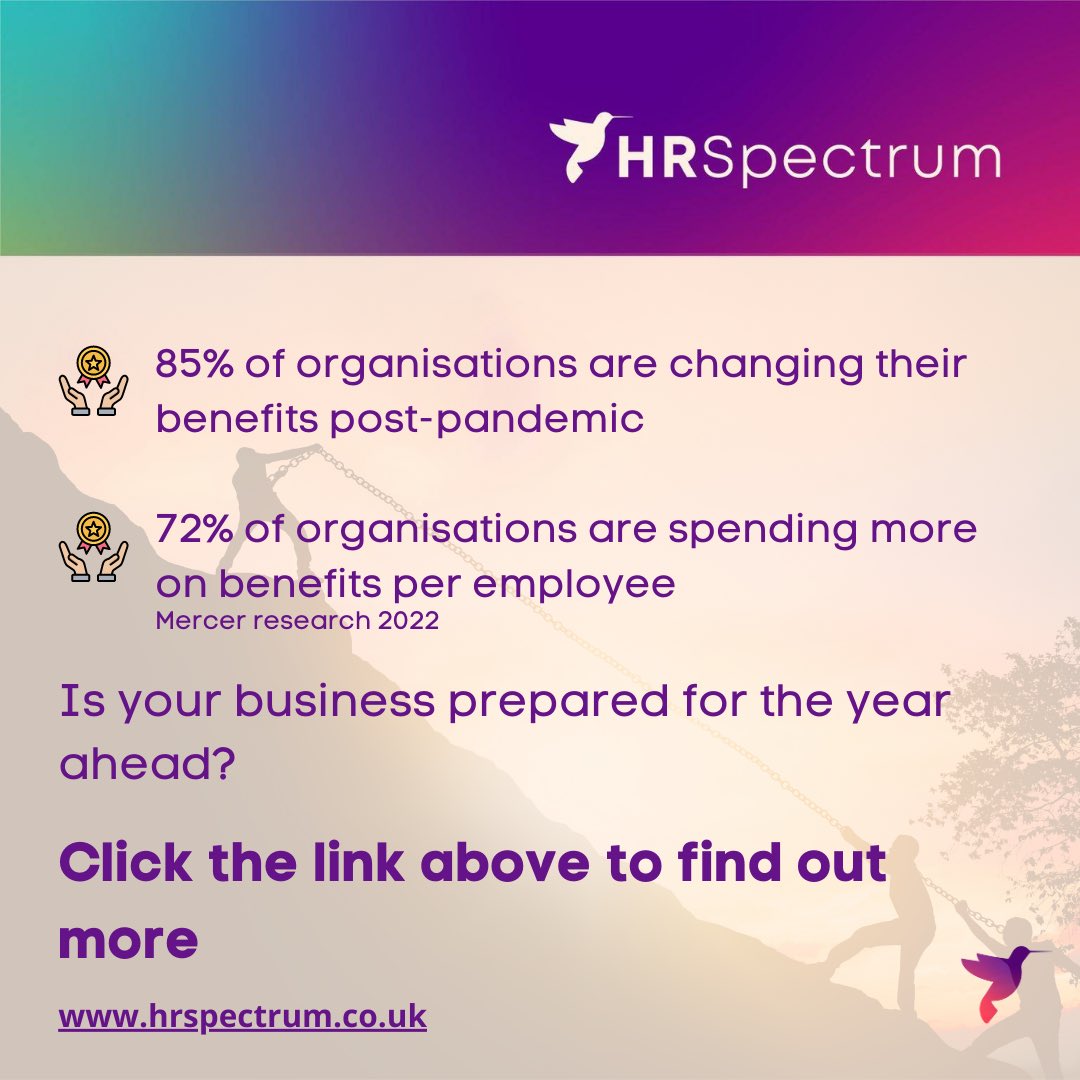 HR_Spectrum's tweet photo. Reworking employee benefits will be vital if we are to successfully navigate these tough economic times!

Find out more here:
https://t.co/ME1Le4IoAV

#employee #benefits #change #DEI #business #HR #recruitment #jobs #employment #automation #culture #values #communication https://t.co/5adlh4wyVX