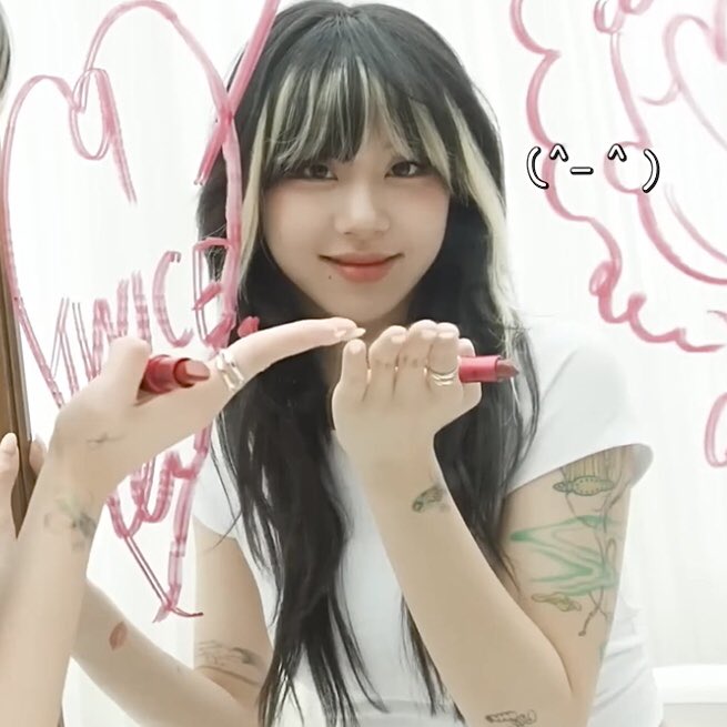 galleryofchaeng's tweet image. CHAEYOUNG'S TATTOOS