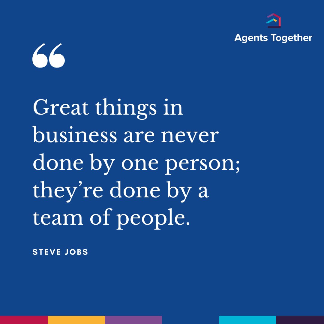 Agents_Together's tweet photo. Teamwork makes the dream work! 👬👭

What does team work mean to you in your business? Comment below! 👇

#AgentsTogether #teamwork #business #businessgrowth #teamworkmakesthedreamwork https://t.co/0zIG5I5ojU