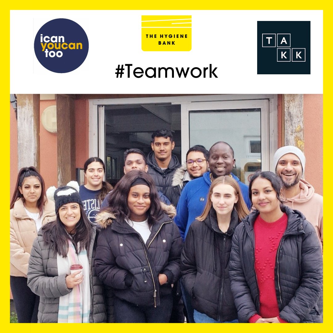 Thanks to <a href="/TAKKTruth/">TAKK</a> we donated 500+ products to <a href="/_icanyoucantoo/">icanyoucantoo™</a>, supporting 275 vulnerable women &amp; children in London with hot food, staple shopping &amp; hygiene essentials. We need more brands like TAKK to join us! Email brands@thehygienebank.com #TheHygieneBank #Community #brands