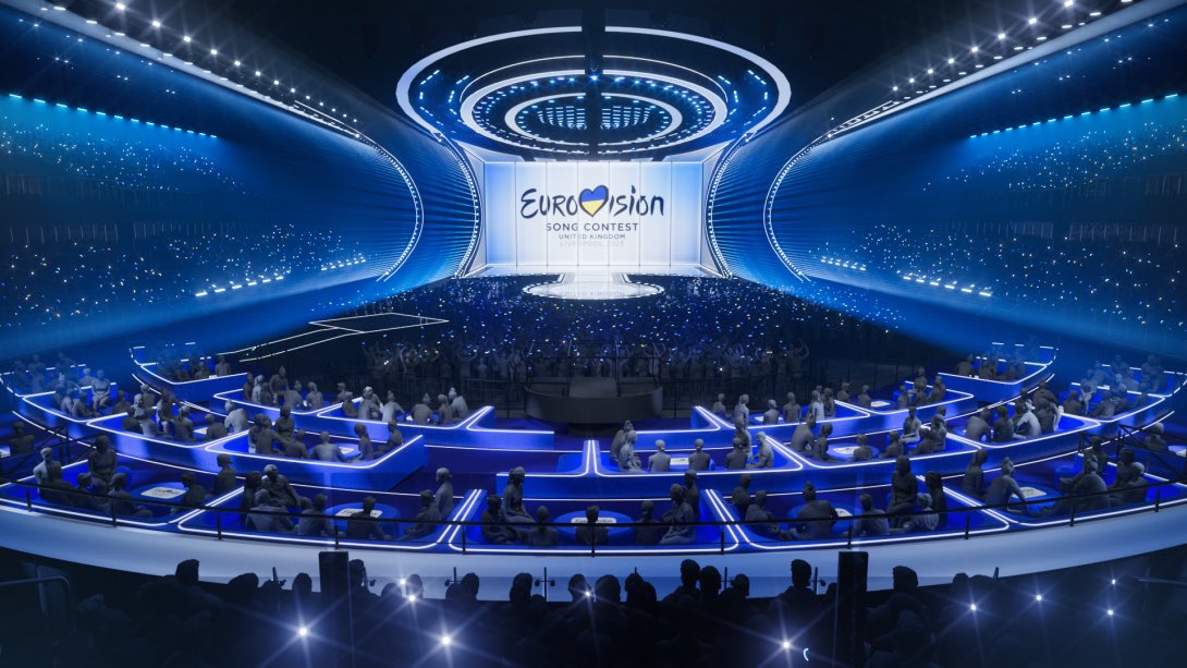 ‼️ Primeras imágenes del escenario de #Eurovision2023 ¿Qué os parece?