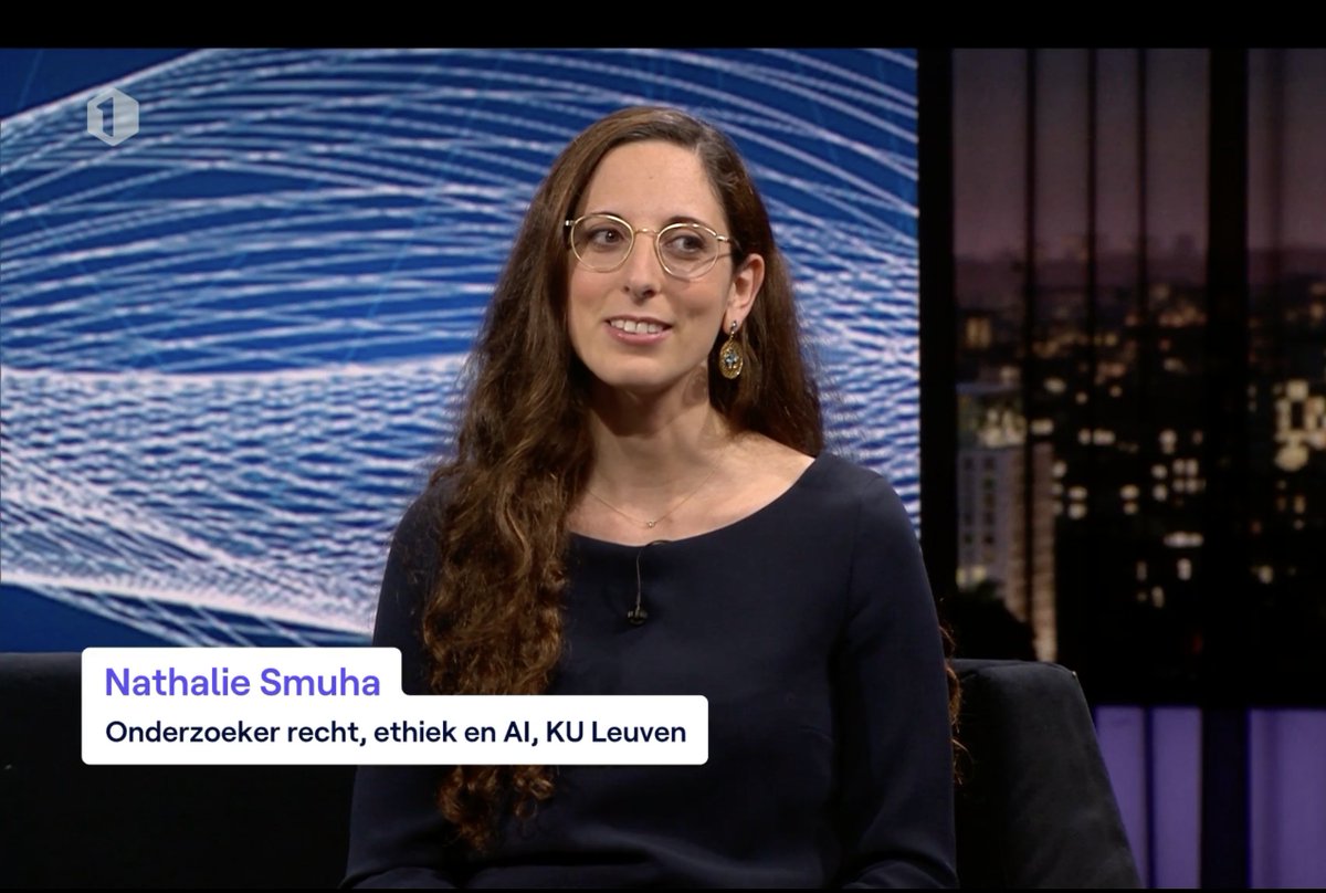 Ik werd gisteren uitgenodigd om op <a href="/vrtnws/">VRT NWS</a> Laat toelichting te geven bij de ethische &amp;juridische implicaties van #AI speech-software, die bestaande stemmen kan 'klonen' en nieuwe stemmen kan genereren.

Het interview kan hier worden herbekeken &amp; herlezen: vrt.be/vrtnws/nl/2023…