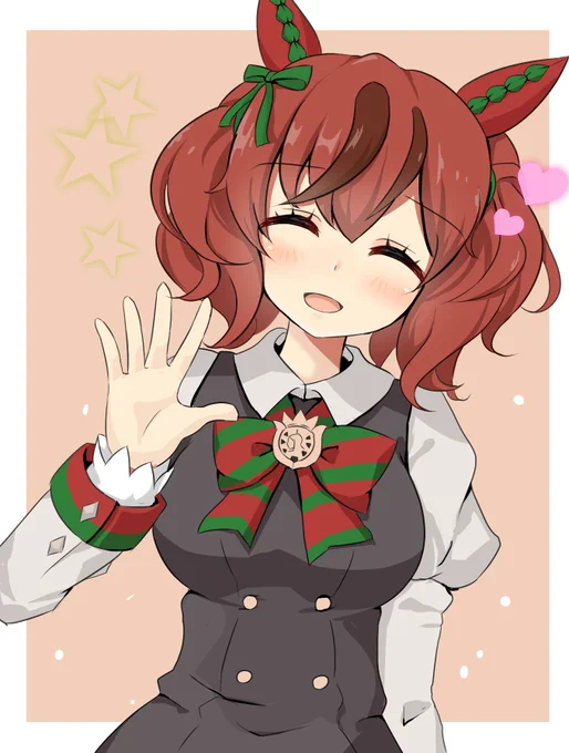 #ツインテールの日ウマ娘描き始めた頃のお気に入りの絵です 
