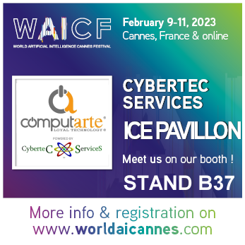 ComputArte's tweet photo. #ComputArte @ #WAICF23. 9-11 Feb Cannes ( France ).
Selected by ICE (#ITAtradeagency) to represent Italian Artificial Intelligence excellence at WAICF - World AI Cannes Festival
https://t.co/T5FplI6GjJ https://t.co/rslolEodfJ