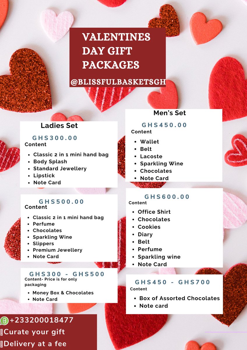 blissfulbaskets's tweet photo. For your boos, babes, siblings, friends, etc. Click the link in bio to place your orders.

#Trending #Ghana #ValentinesDay2023 #gift https://t.co/GOtJdZBgLy