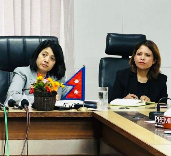 सञ्चारिका समूह नेपालको निवर्तमान केन्द्रीय सचिव यशोदा अधिकारी परराष्ट्र मन्त्री माननीय डा. बिमला राई पौड्यालको प्रेस संयोजकमा नियुक्त हुनु भएकोमा संस्थाको तर्फबाट हार्दिक बधाई तथा शुभकामना ।