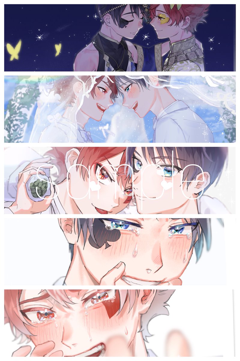 イラスト本はコラージュのサンプルが良いらしいことを最近知りましたので、サンプルをコラージュのちゃんとしたものに差し替えて、ついでにおまけの画像も追加しました‼️あいかわらず商品ページでは画質と彩度が落ちてます😢🌀🌀
https://t.co/h5N4Vry5wZ